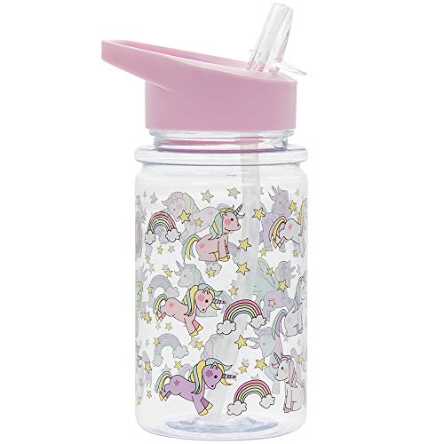 Lesser & Pavey Little Stars Unicorn - Botella para beber (17 cm), diseño de unicornio