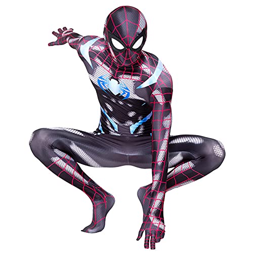 LGANY Disfraz Juegos PS4 Mono De Cosplay Spiderman Disfraz Niño Adulto Medias Onesies Traje De Escenario De Halloween Carnaval Zentai Regalos De Cumpleaños para Niños,Purple-Adult/M/165~175cm