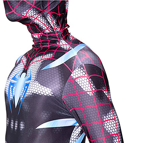 LGANY Disfraz Juegos PS4 Mono De Cosplay Spiderman Disfraz Niño Adulto Medias Onesies Traje De Escenario De Halloween Carnaval Zentai Regalos De Cumpleaños para Niños,Purple-Adult/M/165~175cm