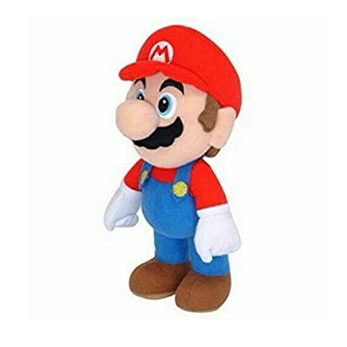 lhtczzb Juego de 2 muñecos de peluche de 35 cm, diseño de Super Mario Bros y Luigi