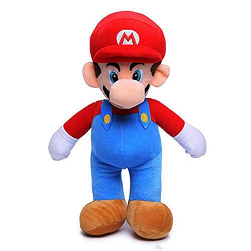 lhtczzb Juego de 2 muñecos de peluche de 35 cm, diseño de Super Mario Bros y Luigi