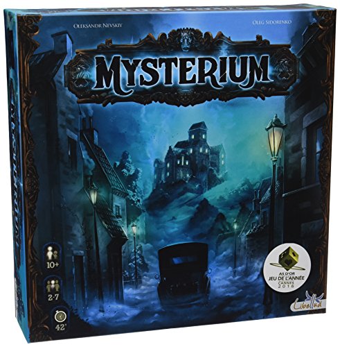 Libellud-Asmodee-Mysterium Español-Contacta con el más allá y desvela los Secretos MYS01ES + Juego de Cartas Mysterium: Secretos Y Mentiras (Asmodee LIMYEX02)