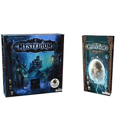 Libellud-Asmodee-Mysterium Español-Contacta con el más allá y desvela los Secretos MYS01ES + Juego de Cartas Mysterium: Secretos Y Mentiras (Asmodee LIMYEX02)