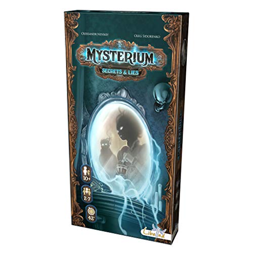 Libellud-Asmodee-Mysterium Español-Contacta con el más allá y desvela los Secretos MYS01ES + Juego de Cartas Mysterium: Secretos Y Mentiras (Asmodee LIMYEX02)