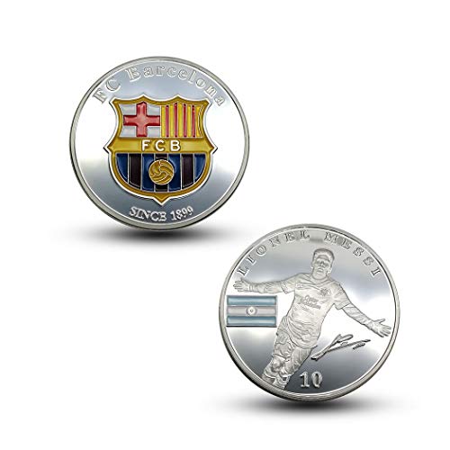 Liga de Fútbol española, Messi, Superestrella Mundial, Copa del Mundo, Barcelona, ​​Argentina, Campeonato, Honor, Colección, Moneda Conmemorativa, Hermoso, Regalo