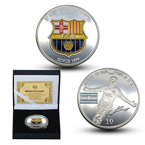 Liga de Fútbol española, Messi, Superestrella Mundial, Copa del Mundo, Barcelona, ​​Argentina, Campeonato, Honor, Colección, Moneda Conmemorativa, Hermoso, Regalo