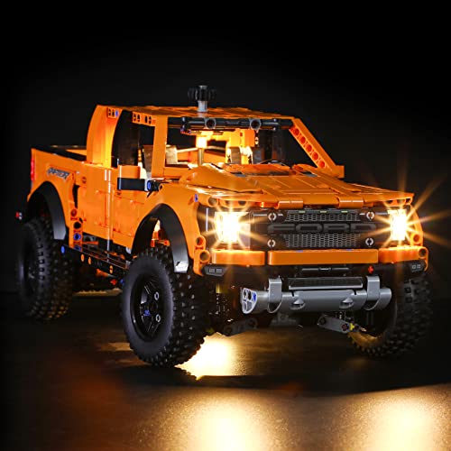 LIGHTAILING Conjunto de Luces Compatible con Lego 42126 Technic Ford Raptor Modelo de Construcción de Bloques - NO Incluido en el Modelo