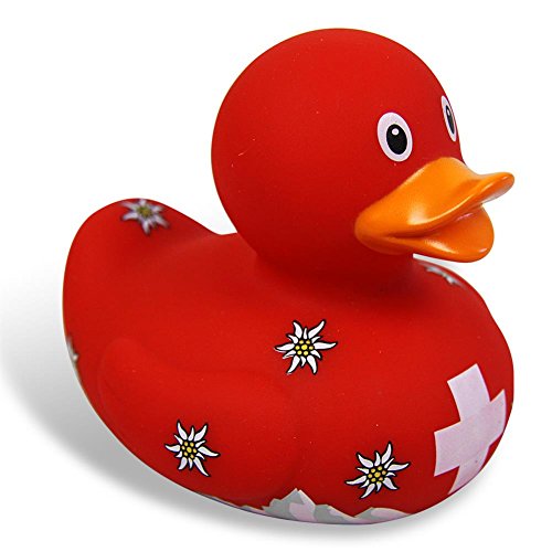 Lilalu - Peluche de Pato de Suiza (8,5 cm), Multicolor