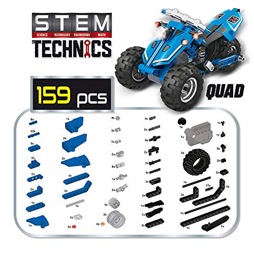 Lisciani - Ciencia Hi-tech Stem Technics: Quad - Juego educativo científico para niños a partir de 7 años (EX77298)