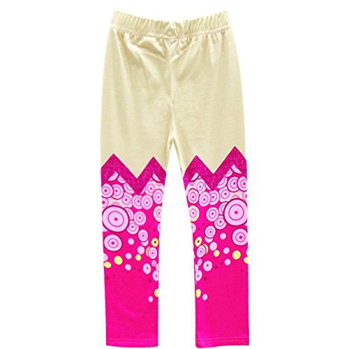 Lito Angels Disfraz de Mia and Me para niñas con alas y pantalones leggings Vestido de Hadas Talla 5-6 años Mia