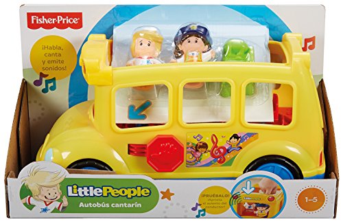 Little People - Autobús cantarín Fisher-Price (Mattel BJT50)