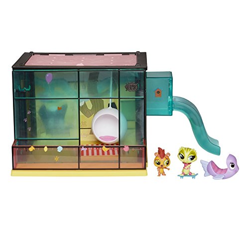 Littlest Pet Shop - La habitación de la diversión, casa de muñecas (Hasbro A9478ES0)