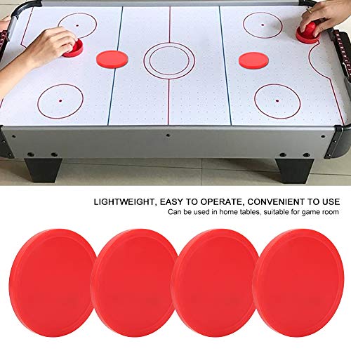 Liukouu Bolsa de Air Hockey Ligera y Duradera, Air Hockey Puck para la Mesa de Juego Sala de Juegos(Small (63mm))