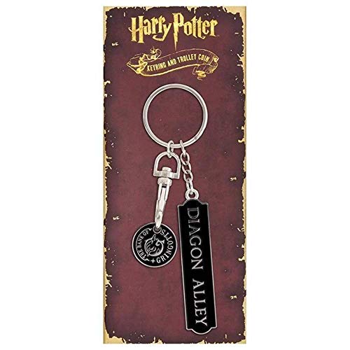 Llavero metálico Harry Potter Gringotts 5 cm. Half Moon Bay