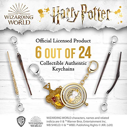 Llaveros de Harry Potter juego de 6 - Incluye llaveros de varita de Sirius Black, Hermione, Ron Weasley y más - Regalos y accesorios de Harry Potter de PMI