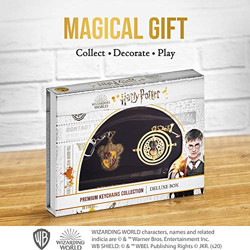 Llaveros de Harry Potter juego de 6 - Incluye llaveros de varita de Sirius Black, Hermione, Ron Weasley y más - Regalos y accesorios de Harry Potter de PMI