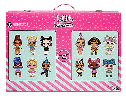 L.O.L. Surprise!- LOL Surprise Serie Sparkle Colección de 12 Purpurina Surtidas-Más de 80 Incluyen muñecas, Ropa, Accesorios y más-con Sorpresa de Agua-Coleccionable-Edad: 4+ años, Color (423140-INT)