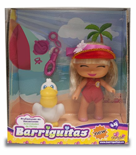 los Barriguitas Profesiones en Vacaciones - Figura Cuidadora de pelícanos (Famosa 700013442)