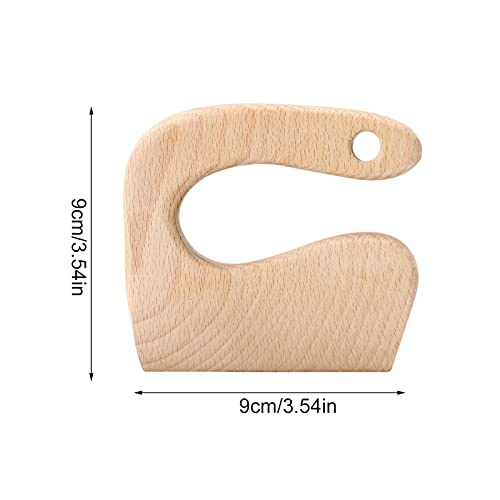 LOVOICE Cortador de madera para niños, cocina real, forma de oso dulce, cocina segura para cortar juguetes, herramientas de bricolaje, cortar verduras, frutas, juguete de cocina