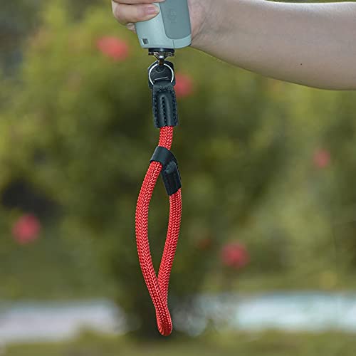 LSB-SHOWER Cordón de Mano Sling Adaptador de Tuerca de Cobre Correa de Mano de Seguridad Cinturón para Accesorios de cámara Deportiva OSMO Action ( Color : Cable Only , Size : Red )