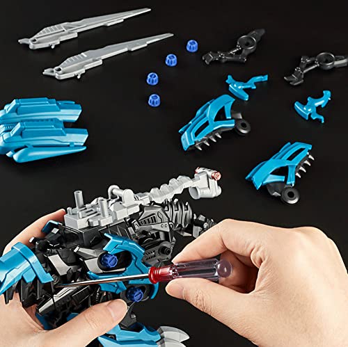 LTBJP Juguete de Dinosaurio 3 4 5 6 7-14 años Jurassic World Electric Tyrannosaurus Puzzle Simulación Asamblea Niño y niña Juguete Regalo de cumpleaños de Navidad