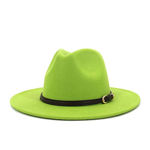 LTH-GD Sombreros para Hombres Sombrero de Fedora del algodón de Las señoras Jazz Panamá Carnaval Sombrero 2020 Fall Winter Festival de señoras de la Moda del Sombrero de Fedora Sombrero de Mago