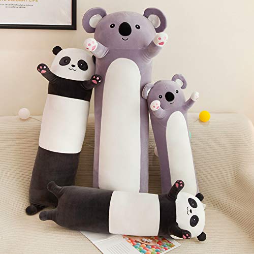 Lulihhhh 70-110cm Almohada Panda Linda Creativa, Linda muñeca Larga Koala Regalo de cumpleaños de Juguete de Felpa para Que Las niñas duerman con Almohada Panda Largo 110cm