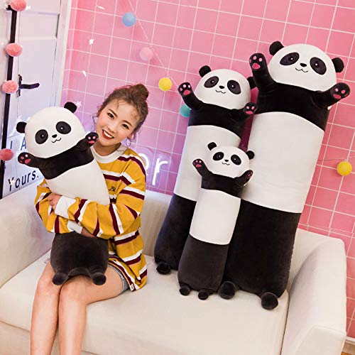 Lulihhhh 70-110cm Almohada Panda Linda Creativa, Linda muñeca Larga Koala Regalo de cumpleaños de Juguete de Felpa para Que Las niñas duerman con Almohada Panda Largo 110cm