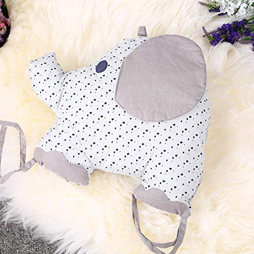 luminiu Baby Cuna Bumper,Cojín para Cuna Bebé Parachoques Rollo Antialérgico Protectores para Cunas y Camas de Bebé Parachoques Trenzado Cuna Algodón Protector