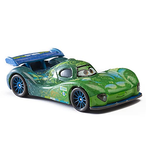 LYDBM Pixar Cars 2 3 Carla Veloso Lightning Mcqueen Ramirez Mater 1:55 Diecast Metal Aleoy Modelo Coche Cumpleaños Regalo Boy (Color : Professor)