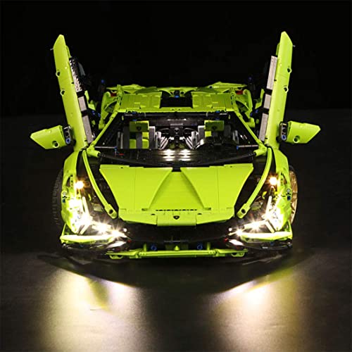 LYMHGHJ Kit de iluminación LED para Lego 42115 Lamborghini Sián FKP 37 (No Incluye Modelo Lego)