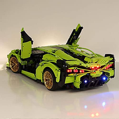 LYMHGHJ Kit de iluminación LED para Lego 42115 Lamborghini Sián FKP 37 (No Incluye Modelo Lego)