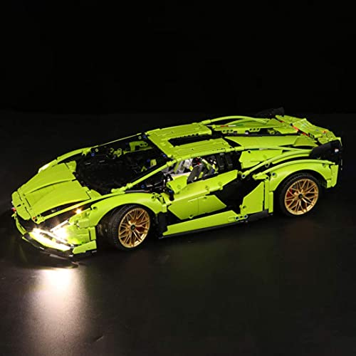 LYMHGHJ Kit de iluminación LED para Lego 42115 Lamborghini Sián FKP 37 (No Incluye Modelo Lego)