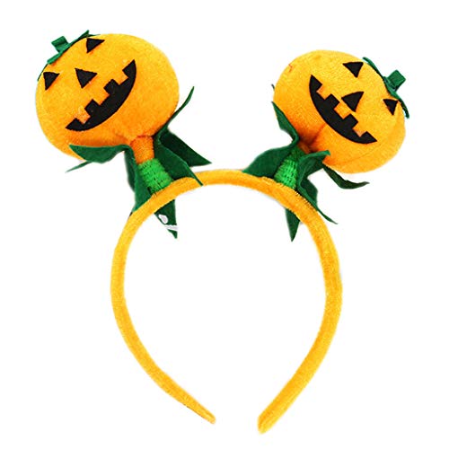 LYWYOUDDKH Diadema temblorosa de Tela de Terciopelo para niños, Disfraz de Halloween, aro Decorativo para el Cabello, Truco, golosina, Accesorios para Fiestas