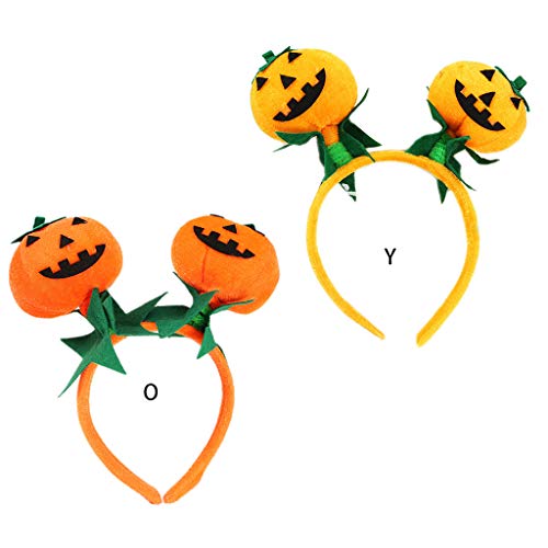 LYWYOUDDKH Diadema temblorosa de Tela de Terciopelo para niños, Disfraz de Halloween, aro Decorativo para el Cabello, Truco, golosina, Accesorios para Fiestas