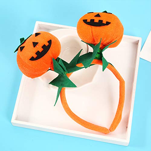 LYWYOUDDKH Diadema temblorosa de Tela de Terciopelo para niños, Disfraz de Halloween, aro Decorativo para el Cabello, Truco, golosina, Accesorios para Fiestas