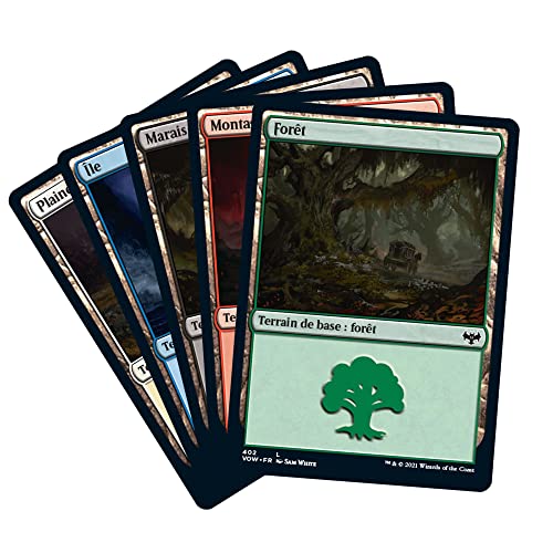 Magic The Gathering - Bundle Innistrad: Noce Ecarlate, 8 potenciadores de extensión y Accesorios, Accesorios