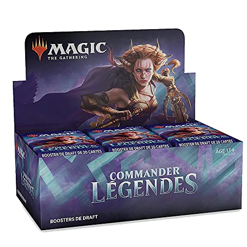 Magic: The Gathering - Caja de Boosters de Draft Commander Légendes