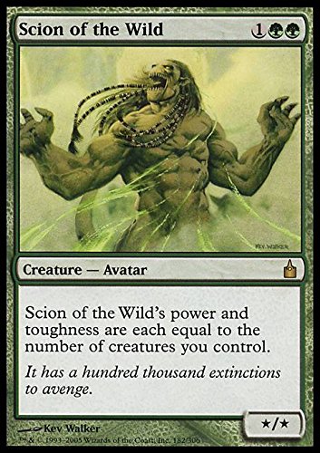 Magic The Gathering - Scion of The Wild - Erede de la Selva - Ravnica: City of Guilds - Foil