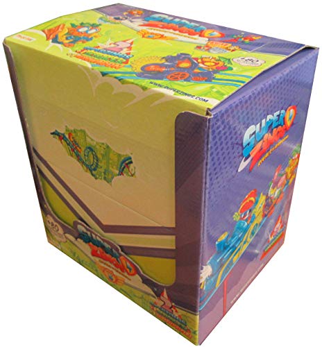 Magicbox - SZ5DNP0001 - Super Zings Caja completa 8 Caja doble - 16 personajes 8 Skyracer 8 Aerowagon original Rivals of Kaboom Serie 5 - Multicolor - 3 cm