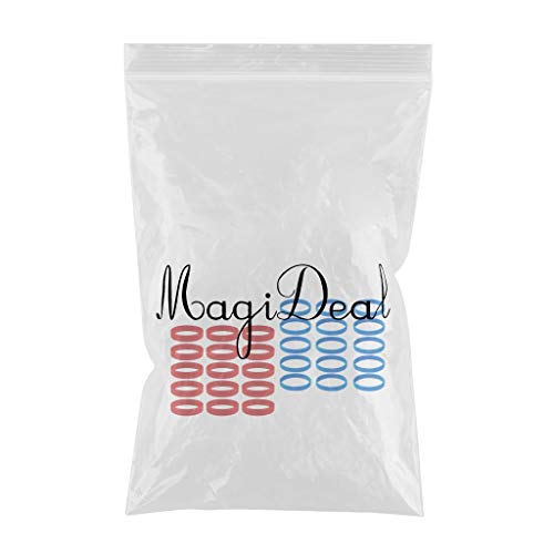 MagiDeal 30pcs / Lot Pulseras de Silicona Pulsera Deportiva Brazalete Elástico Adulto