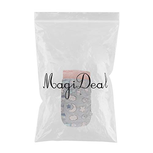 MagiDeal Saco de Dormir de Algodón Felpa, Adecuado para Otoño e Invierno 2 Estaciones de Uso - C