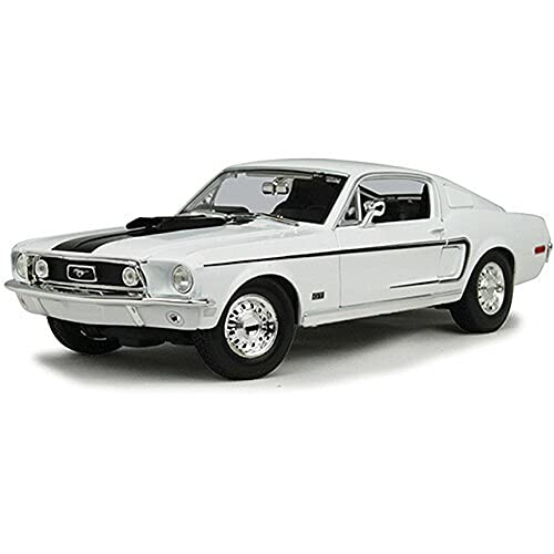 Maisto 31167, Ford Mustang GT Cobra Jet del año 1968 en Escala 1/18, Surtido: Modelos/Colores Aleatorios