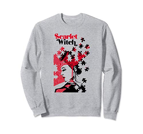 Marvel Avengers Scarlet Witch Wanda Maximoff Puzzle Sudadera