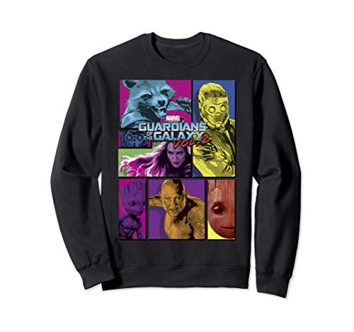 Marvel Guardians of the Galaxy 2 Team Puzzle Sudadera