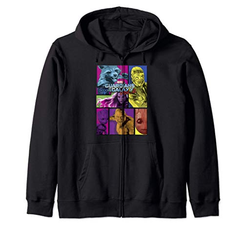 Marvel Guardians of the Galaxy 2 Team Puzzle Sudadera con Capucha