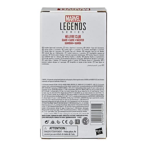 Marvel Hasbro Legends Series - Figura de acción de Hellfire Club Guardianes de 15 cm, a Partir de 4 años