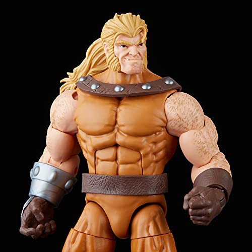 Marvel Hasbro Legends Series - Figura de Sabretooth de 15 cm - con diseño Premium, 3 Accesorios y 1 Pieza de Figura para armar