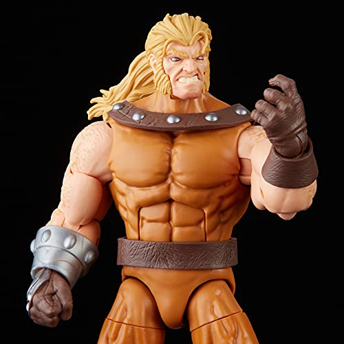 Marvel Hasbro Legends Series - Figura de Sabretooth de 15 cm - con diseño Premium, 3 Accesorios y 1 Pieza de Figura para armar