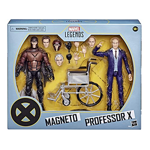 Marvel Xmen Legends 20 Aniversario Pack Magneto y Professor X (Hasbro E92905L0)